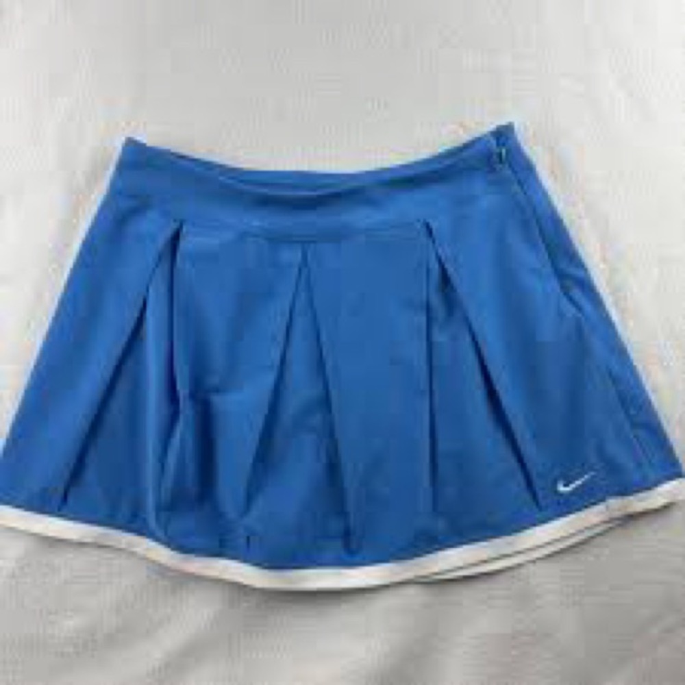 Nike Blue Pleated tennis Skirt